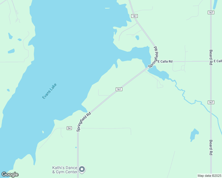 map of restaurants, bars, coffee shops, grocery stores, and more near 10230 Springfield Road in Poland