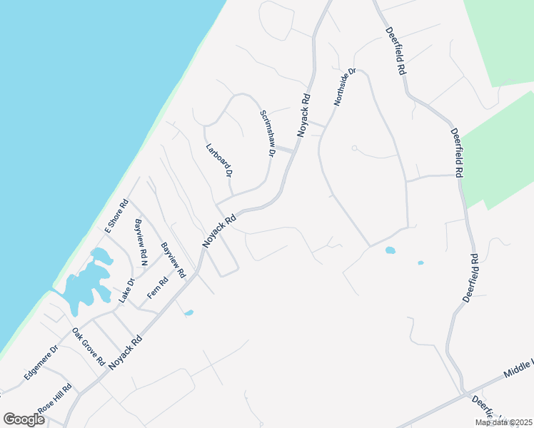 map of restaurants, bars, coffee shops, grocery stores, and more near 37 Glenview Drive in Southampton