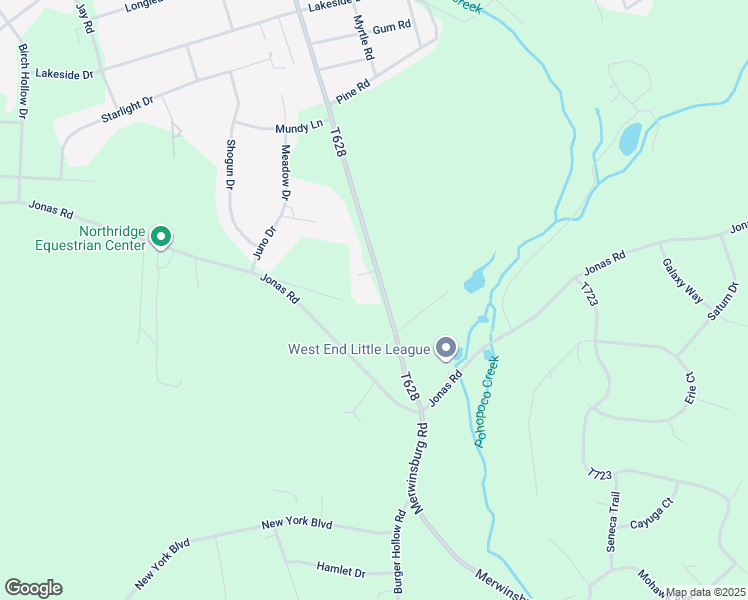 map of restaurants, bars, coffee shops, grocery stores, and more near 657 Toll Road in Effort