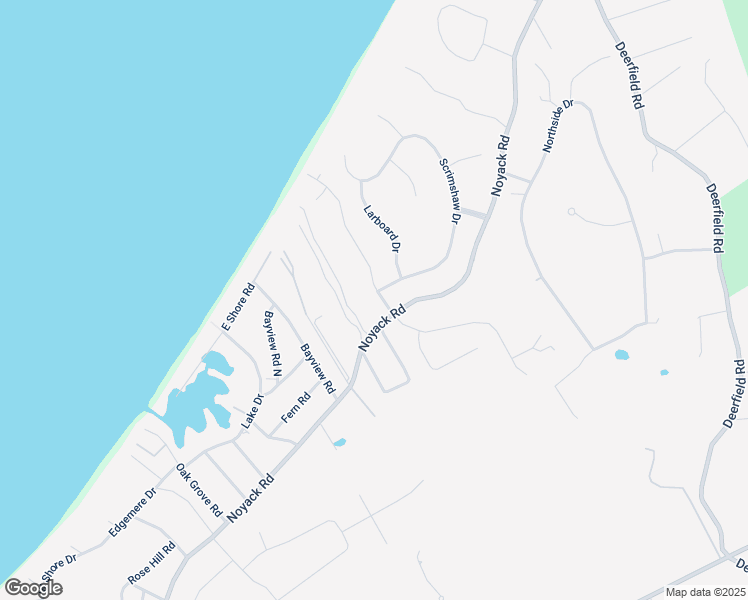 map of restaurants, bars, coffee shops, grocery stores, and more near 9 Whalebone Landing Road in Southampton