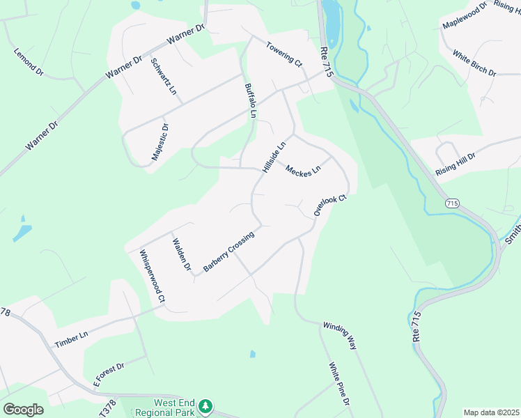 map of restaurants, bars, coffee shops, grocery stores, and more near 195 Hillside Lane in Saylorsburg