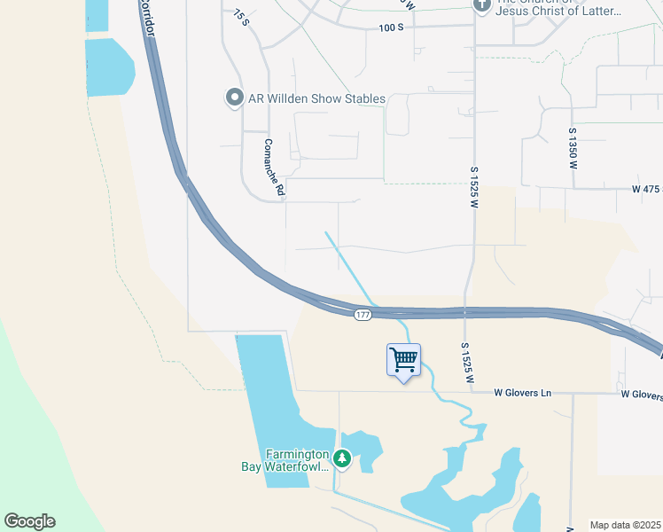 map of restaurants, bars, coffee shops, grocery stores, and more near 642 South Bareback Road West in Farmington