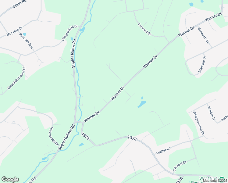 map of restaurants, bars, coffee shops, grocery stores, and more near 171-187 Warner Drive in Saylorsburg