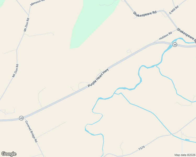 map of restaurants, bars, coffee shops, grocery stores, and more near Highway 45 in Milton