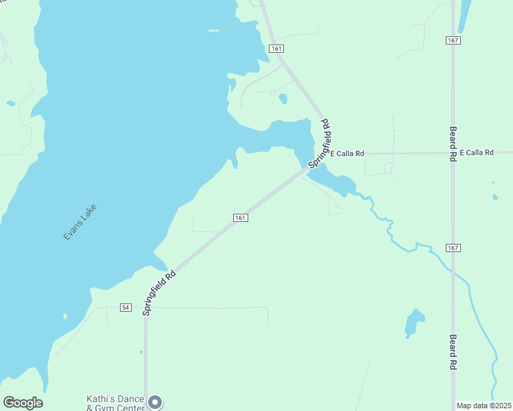 map of restaurants, bars, coffee shops, grocery stores, and more near Springfield Road in Youngstown