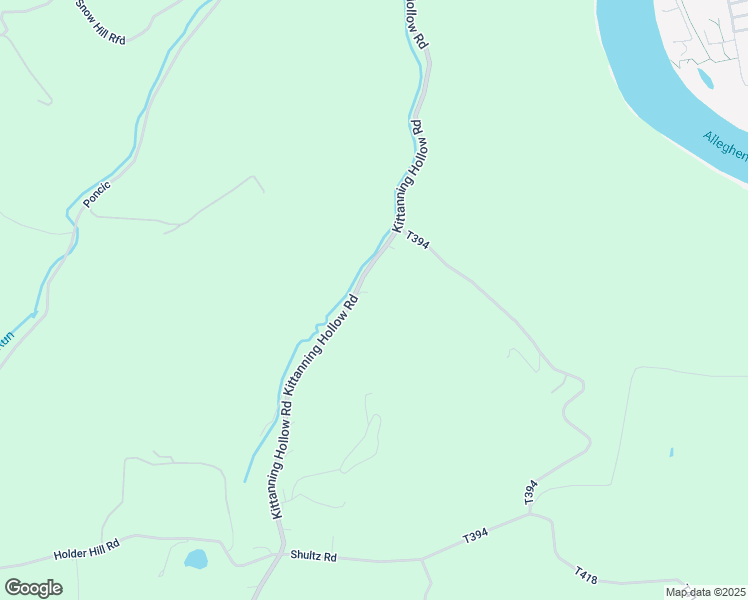 map of restaurants, bars, coffee shops, grocery stores, and more near 530 Kittanning Hollow Road in East Brady