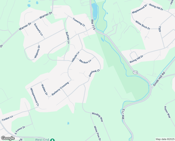 map of restaurants, bars, coffee shops, grocery stores, and more near 206 Lyric Circle in Saylorsburg
