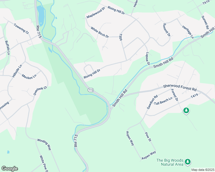 map of restaurants, bars, coffee shops, grocery stores, and more near 860 Route 715 in Saylorsburg