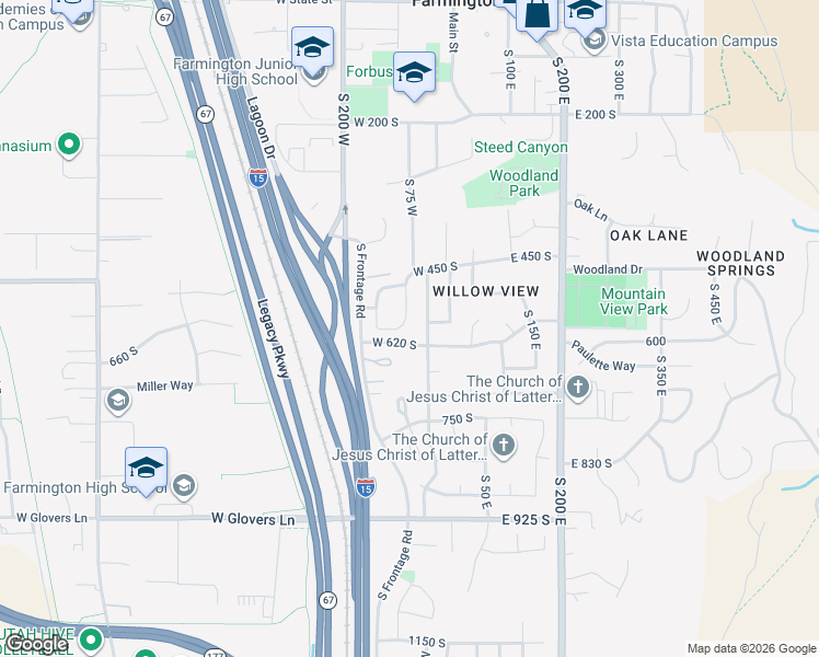 map of restaurants, bars, coffee shops, grocery stores, and more near 578 Glenna Way in Farmington