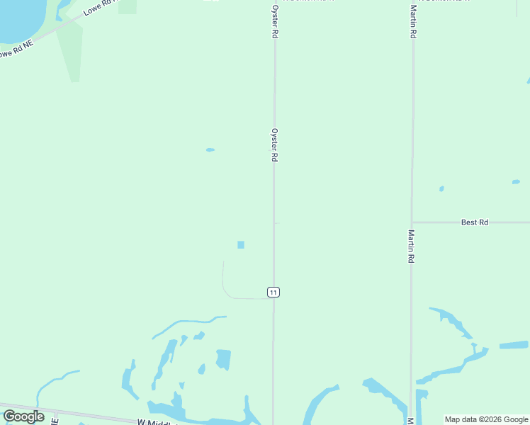 map of restaurants, bars, coffee shops, grocery stores, and more near 10310 Oyster Road in Alliance