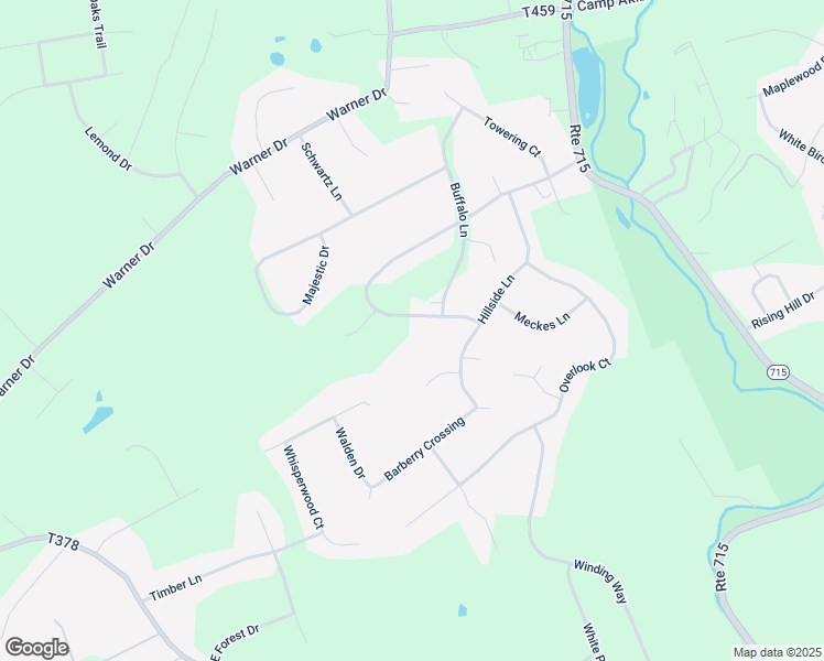 map of restaurants, bars, coffee shops, grocery stores, and more near 240 Woods Crossing in Saylorsburg