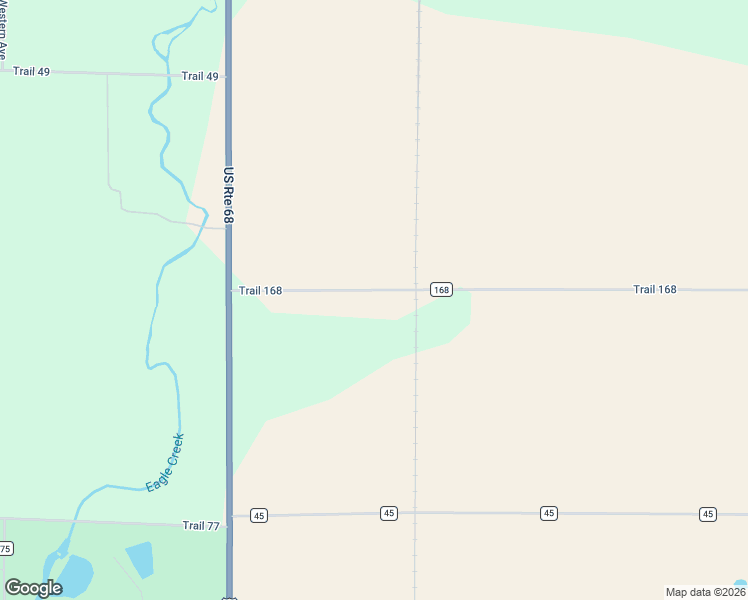 map of restaurants, bars, coffee shops, grocery stores, and more near 12325 Township Road 168 in Findlay