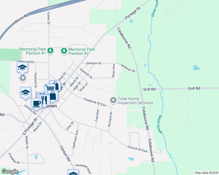 map of restaurants, bars, coffee shops, grocery stores, and more near 730 Summit Street in Doylestown