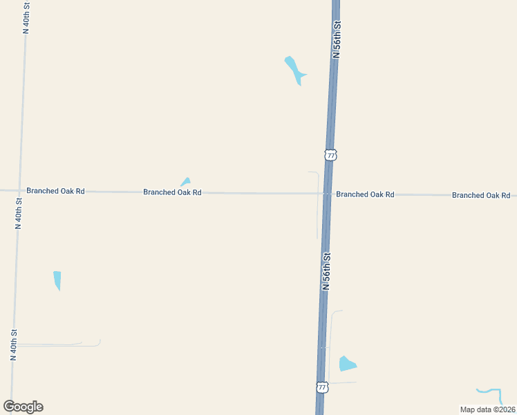 map of restaurants, bars, coffee shops, grocery stores, and more near 5301 Branched Oak Road in Ceresco