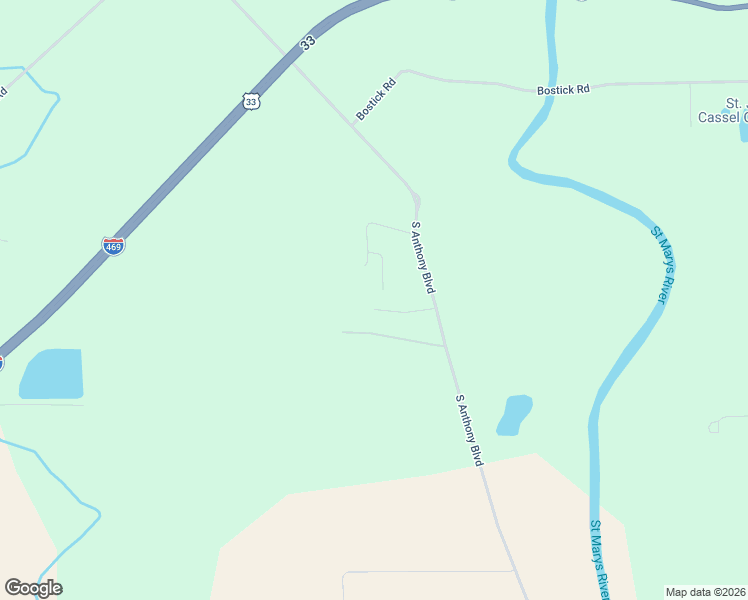 map of restaurants, bars, coffee shops, grocery stores, and more near 2431 Hunts Lane in Fort Wayne