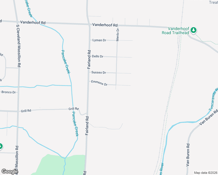 map of restaurants, bars, coffee shops, grocery stores, and more near 2590 Emmons Drive in Clinton