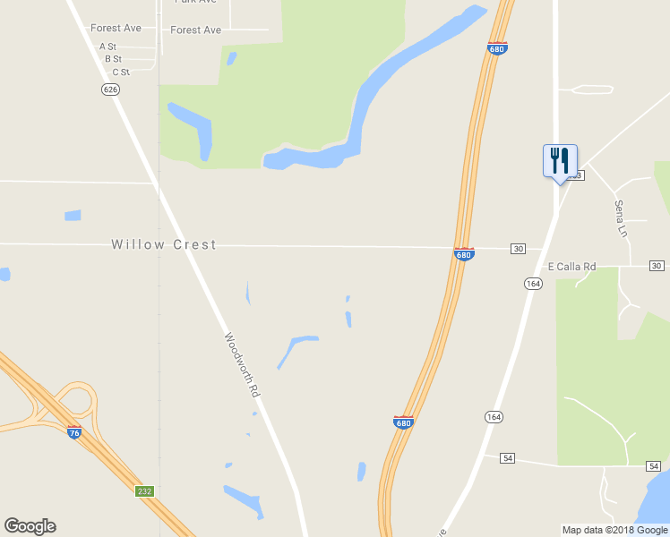 map of restaurants, bars, coffee shops, grocery stores, and more near 663 East Calla Road in Poland