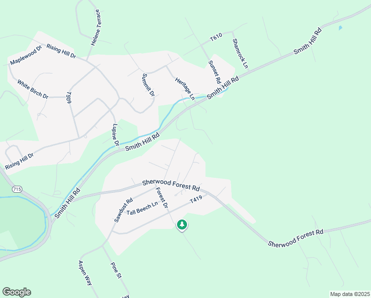 map of restaurants, bars, coffee shops, grocery stores, and more near 140 Hannon Lane in Saylorsburg
