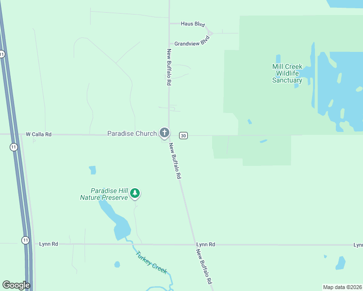 map of restaurants, bars, coffee shops, grocery stores, and more near 2921 West Calla Road in Canfield