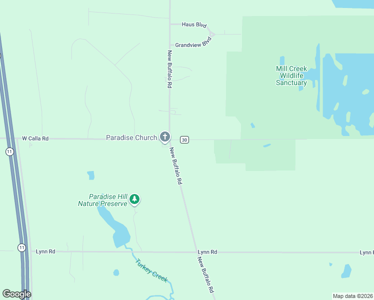 map of restaurants, bars, coffee shops, grocery stores, and more near 2921 West Calla Road in Canfield