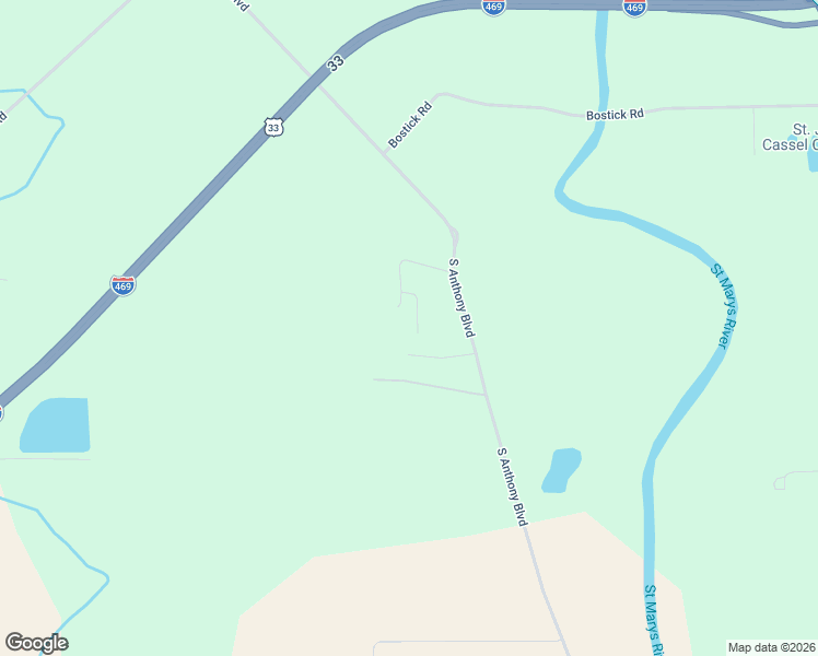 map of restaurants, bars, coffee shops, grocery stores, and more near 2431 Hunts Lane in Fort Wayne