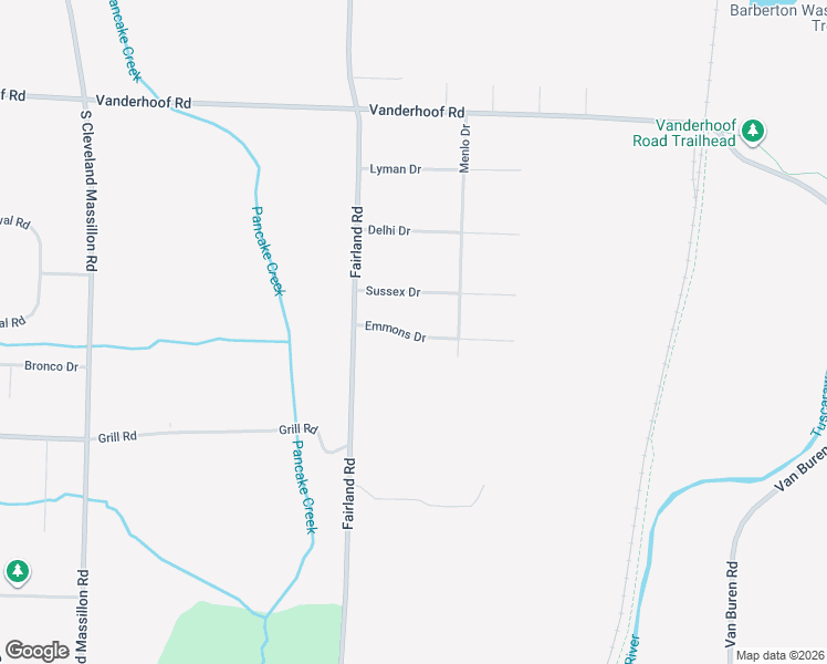map of restaurants, bars, coffee shops, grocery stores, and more near 2590 Emmons Drive in Clinton