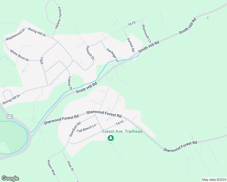 map of restaurants, bars, coffee shops, grocery stores, and more near 140 Hannon Lane in Saylorsburg