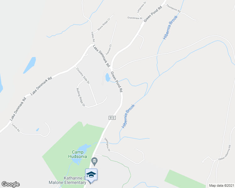 map of restaurants, bars, coffee shops, grocery stores, and more near 671 Green Pond Road in Rockaway