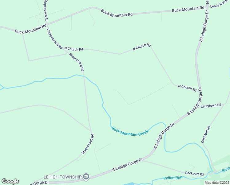map of restaurants, bars, coffee shops, grocery stores, and more near 227 North Church Road in Weatherly