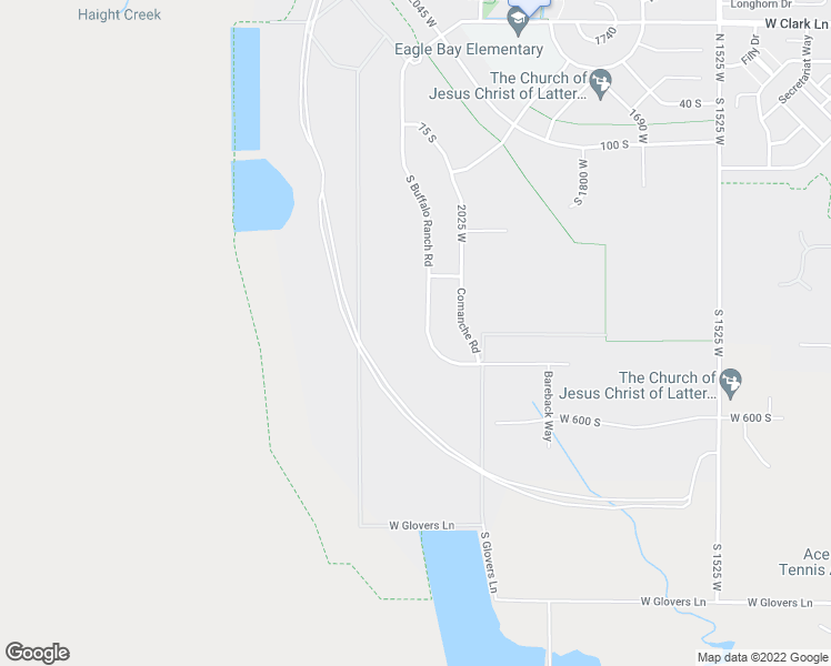 map of restaurants, bars, coffee shops, grocery stores, and more near 454 South Buffalo Ranch Road in Farmington