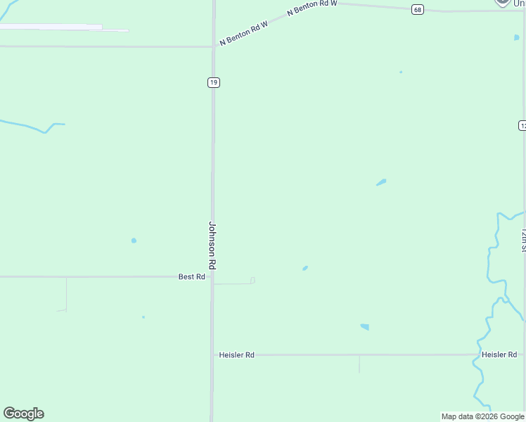 map of restaurants, bars, coffee shops, grocery stores, and more near 10175 Johnson Road in North Benton
