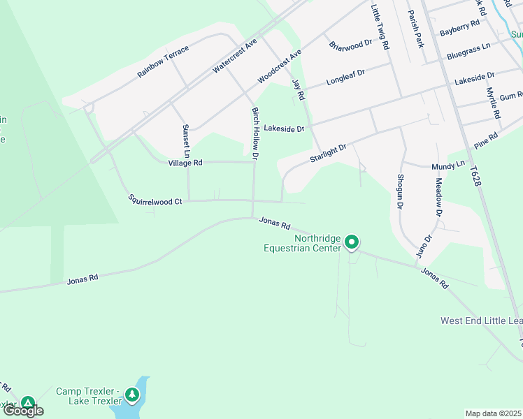 map of restaurants, bars, coffee shops, grocery stores, and more near 260 Squirrelwood Court in Effort