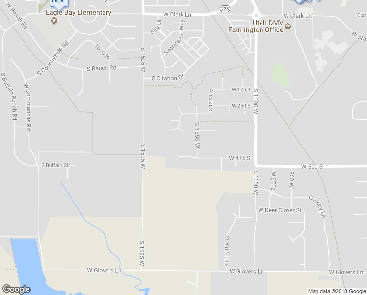 map of restaurants, bars, coffee shops, grocery stores, and more near 1392 West 475 South in Farmington