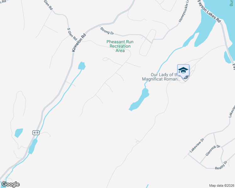 map of restaurants, bars, coffee shops, grocery stores, and more near 12 Tanager Run in Kinnelon