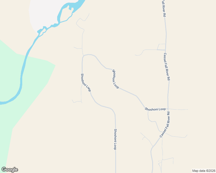 map of restaurants, bars, coffee shops, grocery stores, and more near 43303 Shoshoni Loop in Fall River Mills