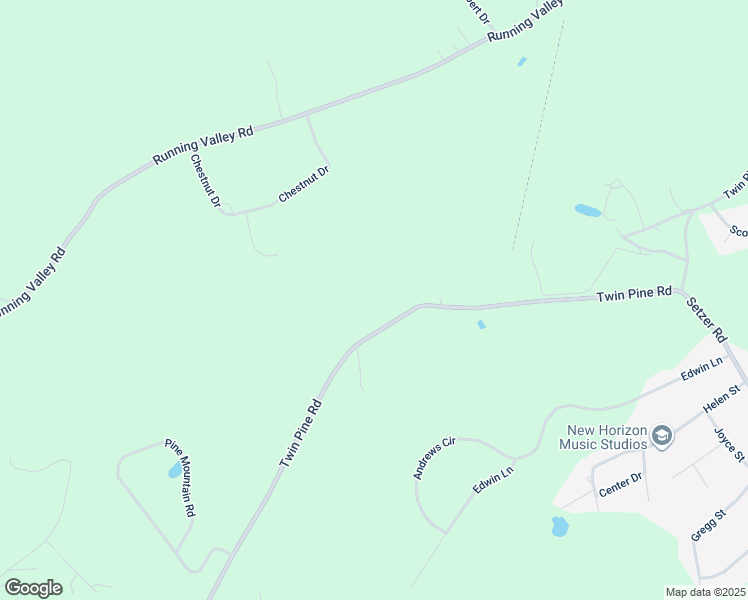 map of restaurants, bars, coffee shops, grocery stores, and more near 1521 Twin Pine Rd in Stroudsburg