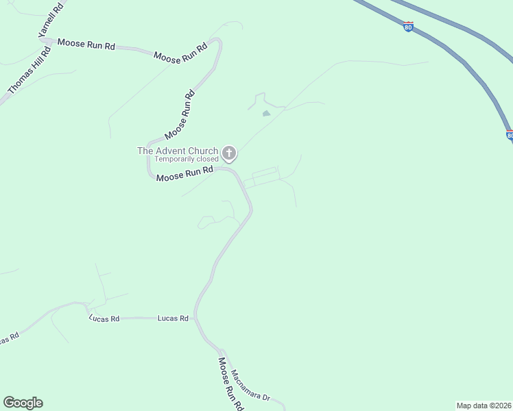 map of restaurants, bars, coffee shops, grocery stores, and more near 681-699 Moose Run Road in Bellefonte