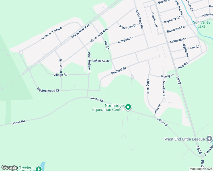 map of restaurants, bars, coffee shops, grocery stores, and more near 289 Squirrelwood Court in Effort