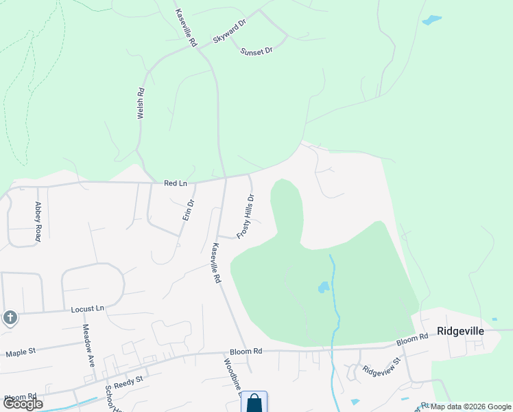 map of restaurants, bars, coffee shops, grocery stores, and more near 2-98 Frosty Hills Drive in Danville