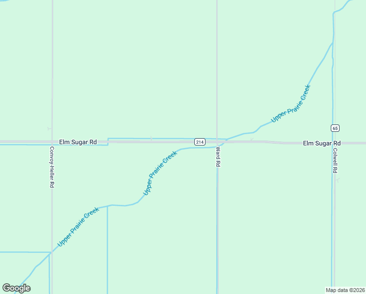 map of restaurants, bars, coffee shops, grocery stores, and more near 6480-6798 Elm Sugar Road in Convoy