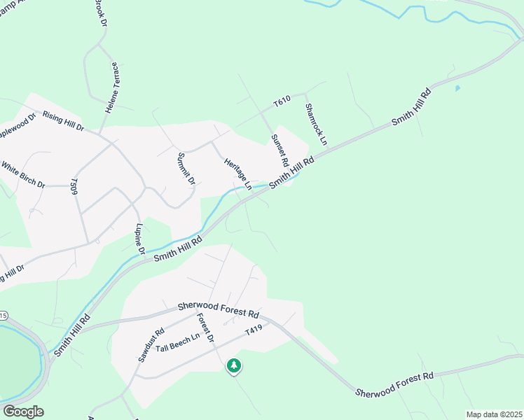 map of restaurants, bars, coffee shops, grocery stores, and more near 645 Smith Hill Road in Stroudsburg