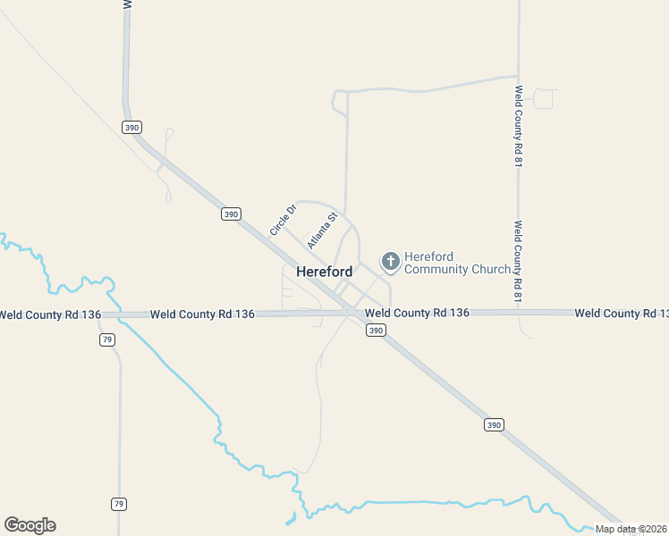 map of restaurants, bars, coffee shops, grocery stores, and more near in Hereford