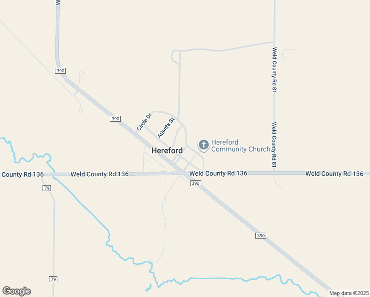 map of restaurants, bars, coffee shops, grocery stores, and more near in Hereford