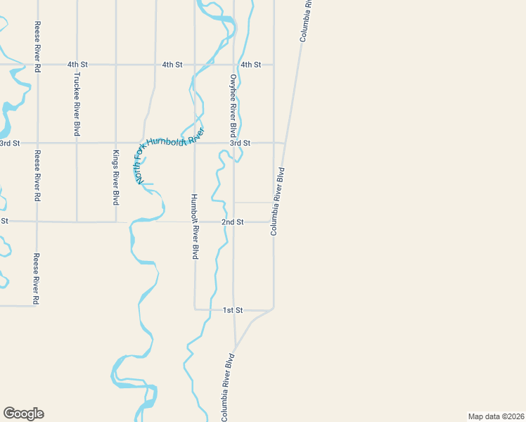 map of restaurants, bars, coffee shops, grocery stores, and more near 7049 Columbia River Boulevard in Elko County