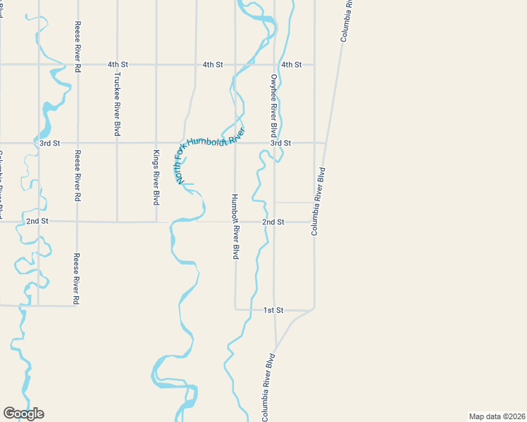 map of restaurants, bars, coffee shops, grocery stores, and more near 2nd Street in Elko