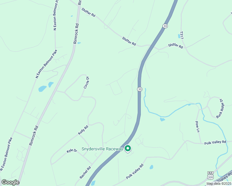 map of restaurants, bars, coffee shops, grocery stores, and more near 4001 Mountain Vista Road in Stroudsburg