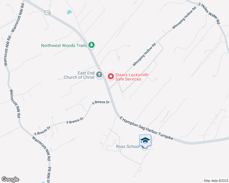 map of restaurants, bars, coffee shops, grocery stores, and more near 475 East Hampton Sag Harbor Turnpike in East Hampton
