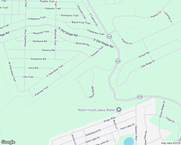 map of restaurants, bars, coffee shops, grocery stores, and more near 29 Stone Ridge in Albrightsville
