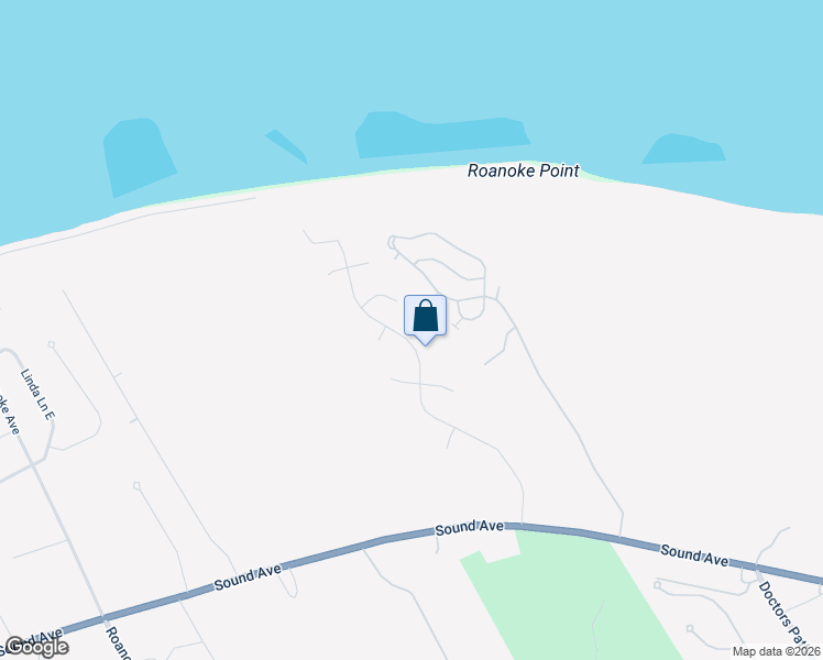 map of restaurants, bars, coffee shops, grocery stores, and more near 212 Sandpiper Drive in Riverhead