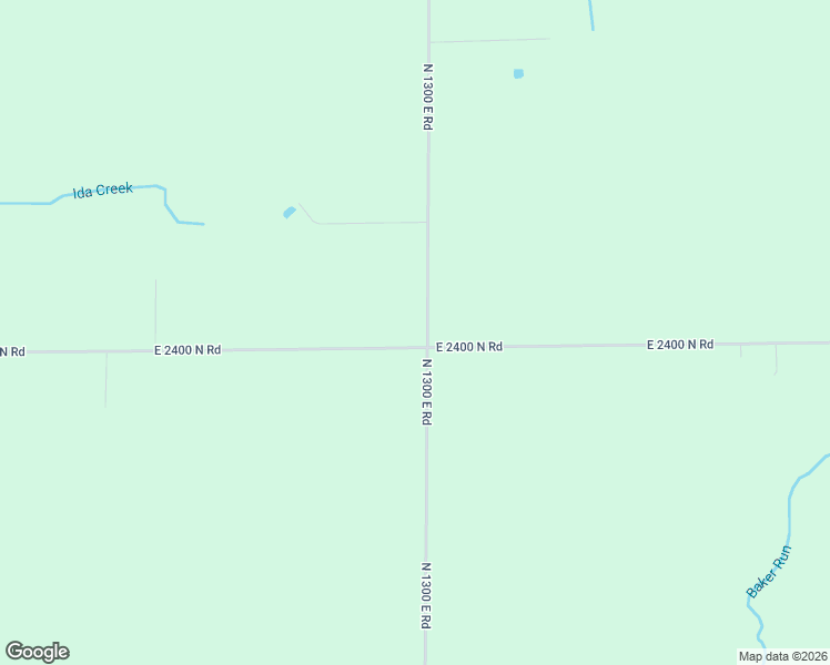 map of restaurants, bars, coffee shops, grocery stores, and more near 24049 North 1300 East Road in Cornell